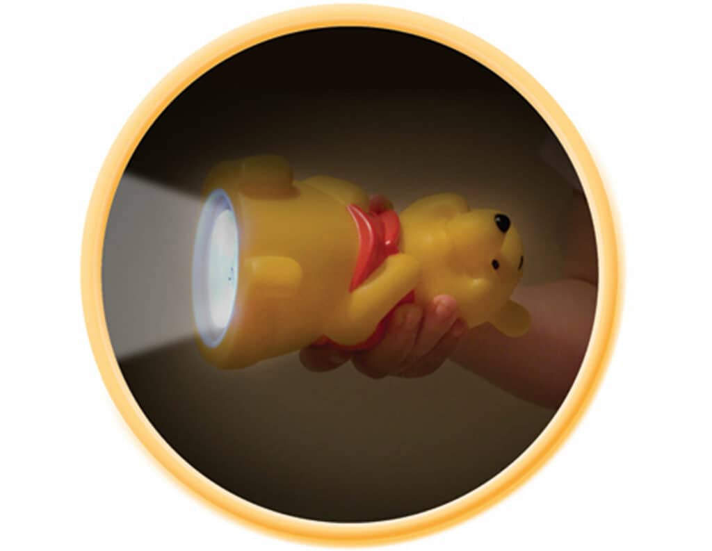 Winnie Pooh κομοδίνου και φακός LED (65102) - Image 2