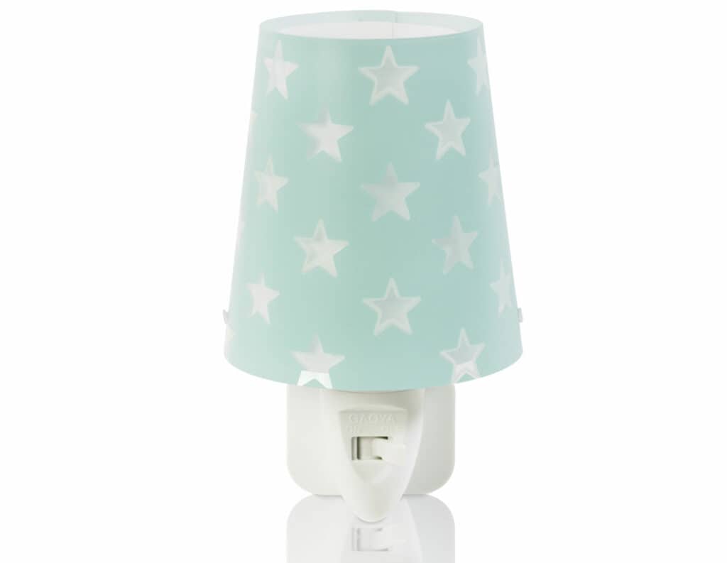 81215 H Stars Green παιδικό φωτιστικό πρίζας LED