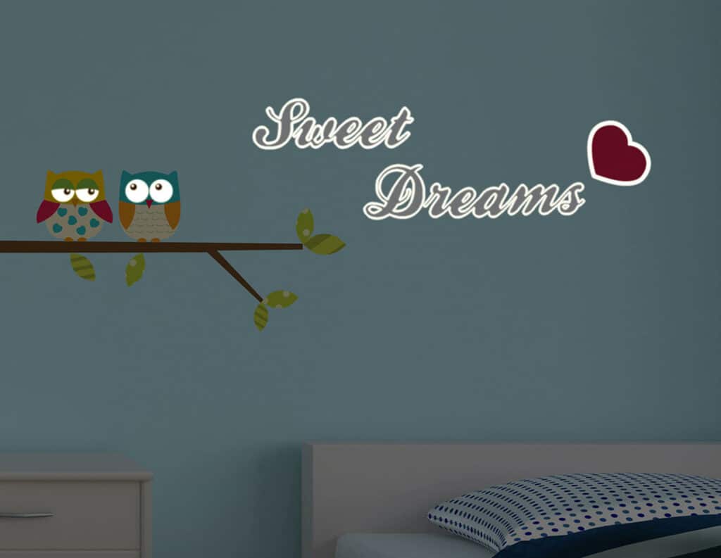 Sweet Dreams φωσφορίζοντα τοίχου M - Image 1