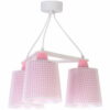 80224 S VICHY PINK κρεμαστό τρίφωτο οροφής