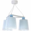 80224 T VICHY BLUE κρεμαστό τρίφωτο οροφής