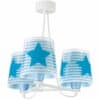81197 T LIGHT FEELING BLUE κρεμαστό τρίφωτο οροφής