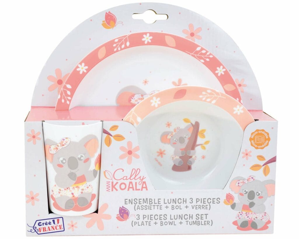 Koala σερβίτσιο τριών τεμαχίων