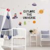 Explore the Universe αυτοκόλλητα με μήνυμα τοίχου