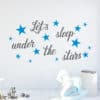 Lets Sleep παιδικά διακοσμητικά αυτοκόλλητα τοίχου