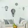Hot Air Balloons αυτοκόλλητα τοίχου βινυλίου (44236)