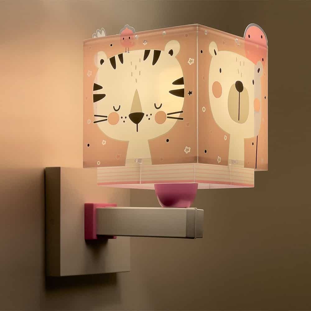 Baby Jungle Pink παιδικό φωτιστικό απλίκα τοίχου
