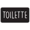 TOILETTE 2 - Forex πινακίδα διακόσμησης
