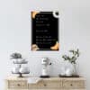 COFFEE - Μαυροπίνακας τοίχου αυτοκόλλητος
