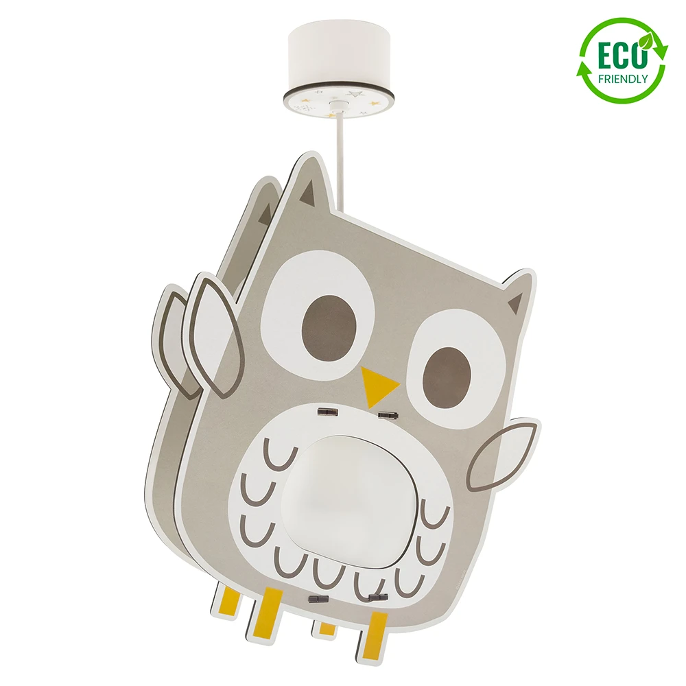 63397 OWL MDF ΜΟΝΟΦΩΤΟ ΚΡΕΜΑΣΤΟ