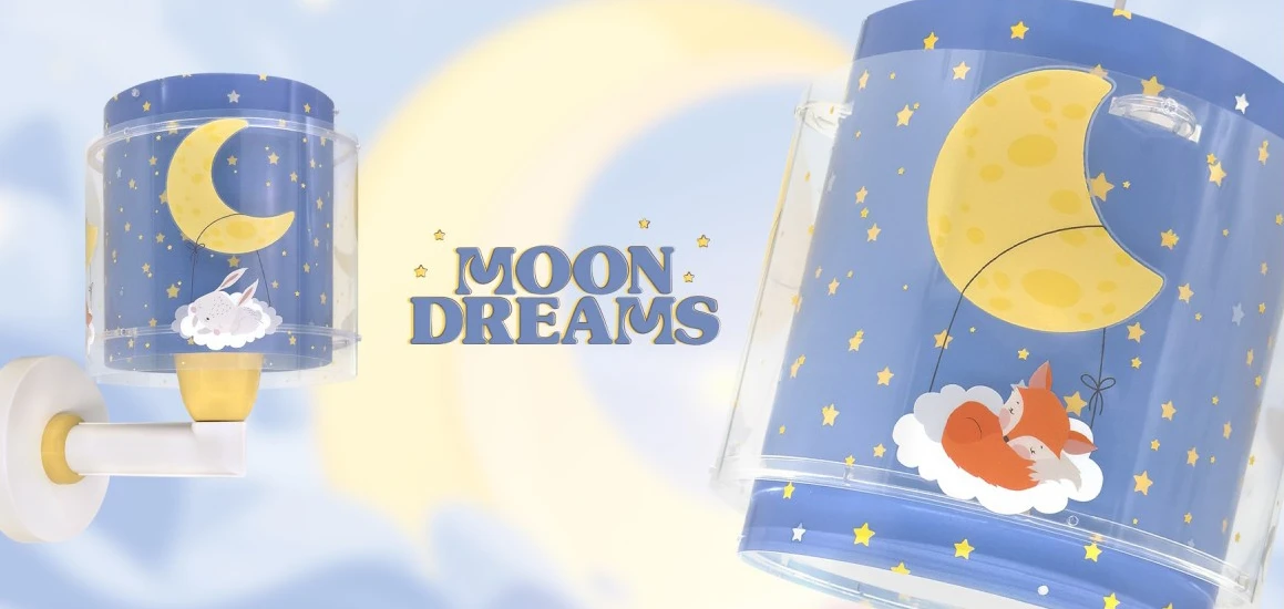 Moon Dream συλλογή παιδικών φωτιστικών
