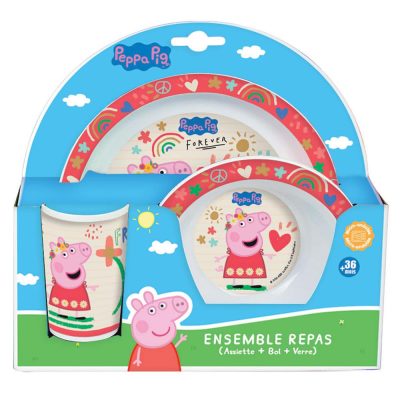 Peppa Pig σερβίτσιο φαγητού πολυπροπυλενίου